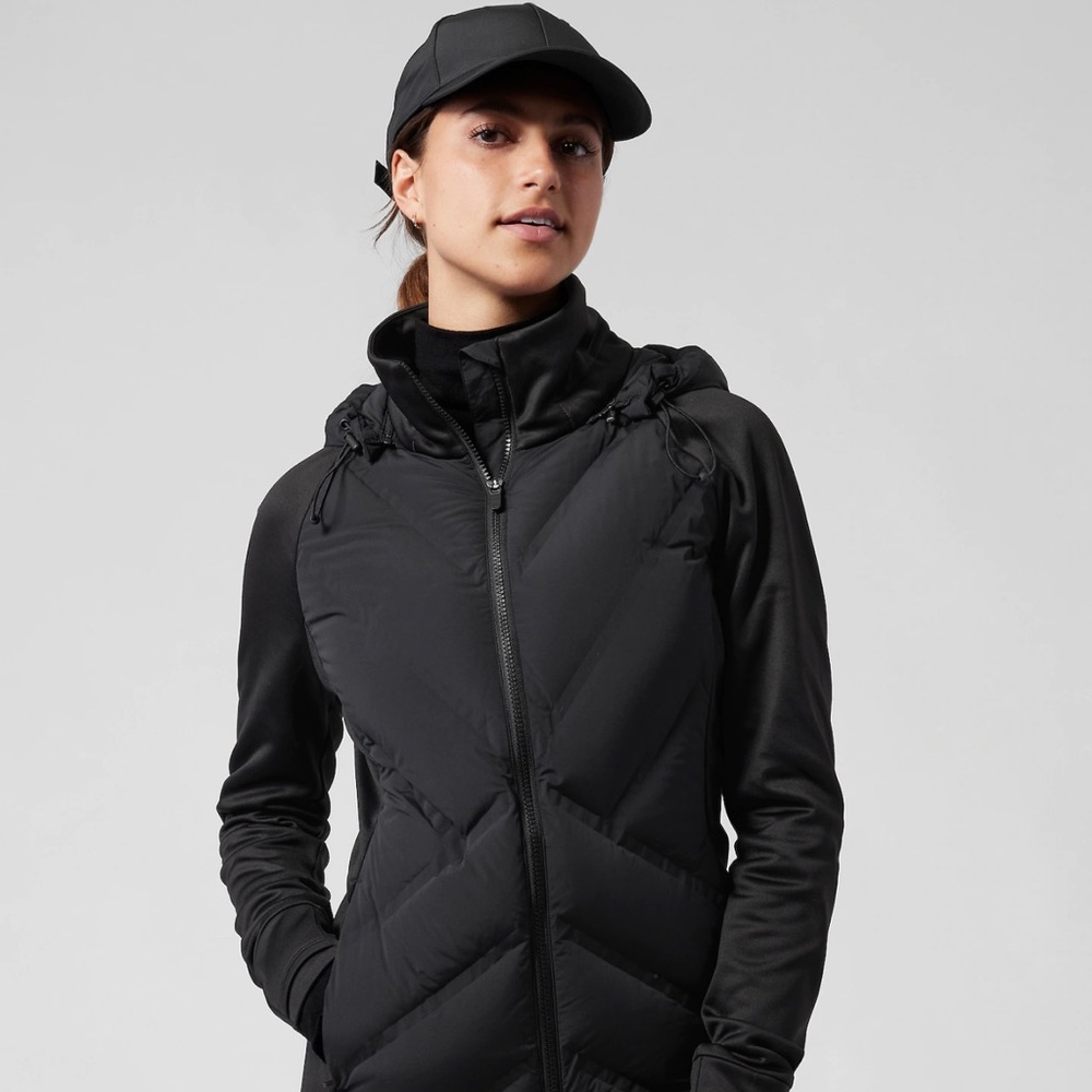 Athleta Inlet Jacket, Black, XS